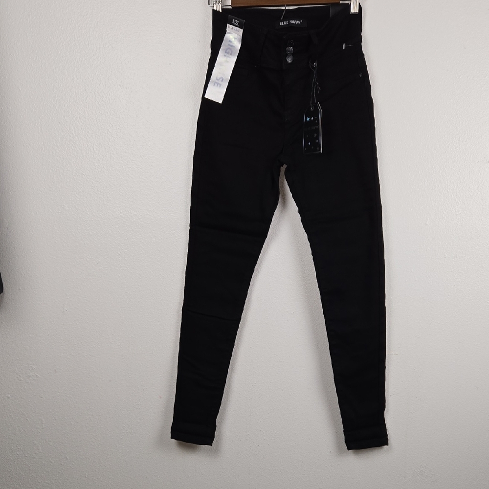 Blue Savvy Black Women's Jeans